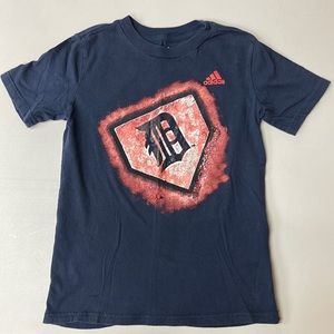 Adidas Detroit Tigers Tee - Child’s Size 8
